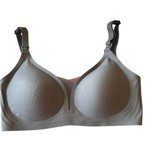Avid Love Grey Nursing Bra Medium Maternity Baby Mom